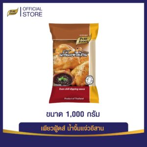 น้ำจิ้มแจ่วอีสาน ตราเพียวฟู้ดส์ ขนาด 1000 กรัม
